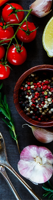 fresh ingredients for cooking